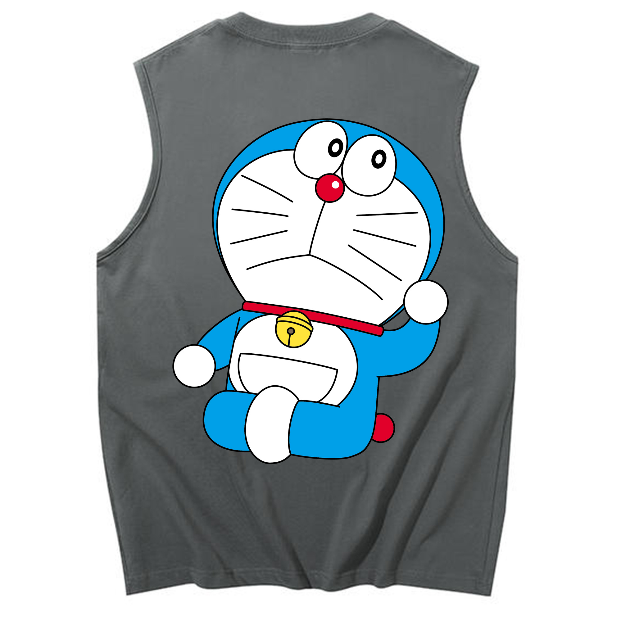 （画像用） ドラえもん Doraemon コットン100％タンクトップ（背面プリント）